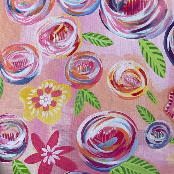 “Sunshine” Painting Original on Canvas - Picture 7 of 11